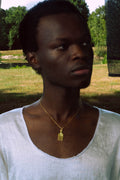 COLLIER Peigne OR
