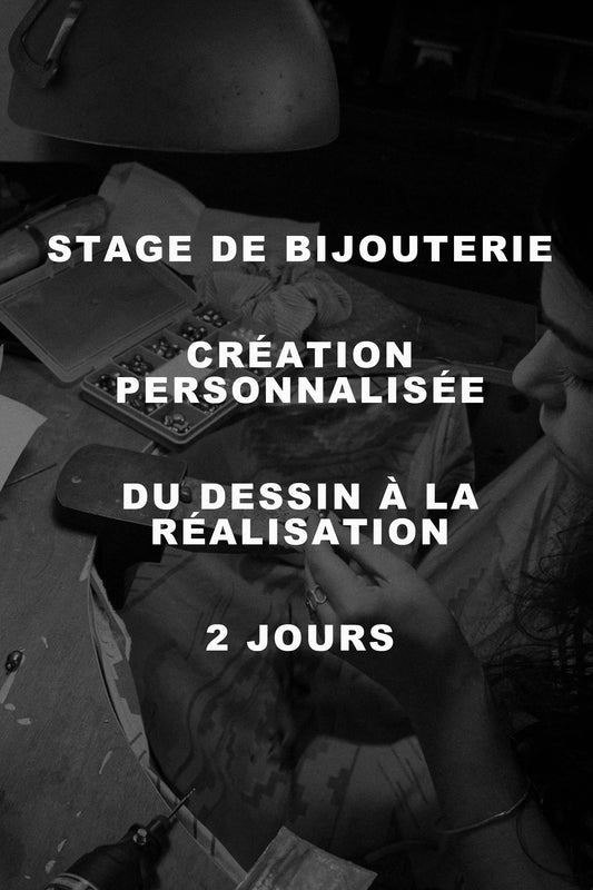 Fabrication d'un bijou personnalisé